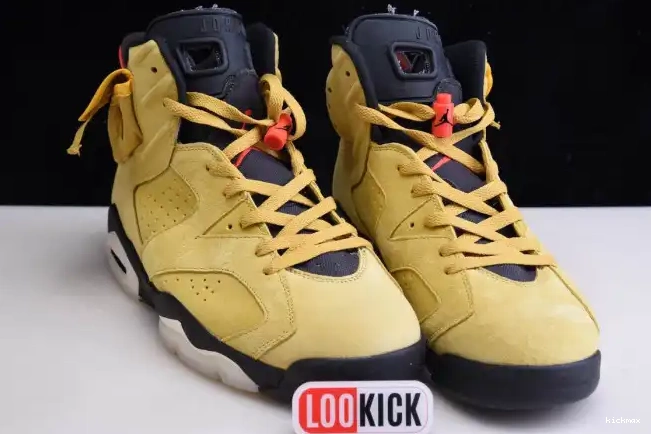 Rep AIR CN1084-300 JORDAN TRAVIS YELLOW 6 X SCOTT 0518